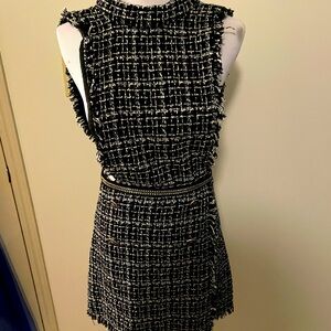 Very pretty Zara tweed romper dress